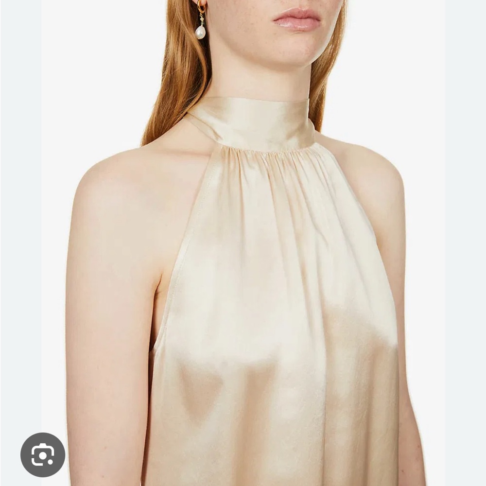 Reformation Royce 100% Silk Blouse